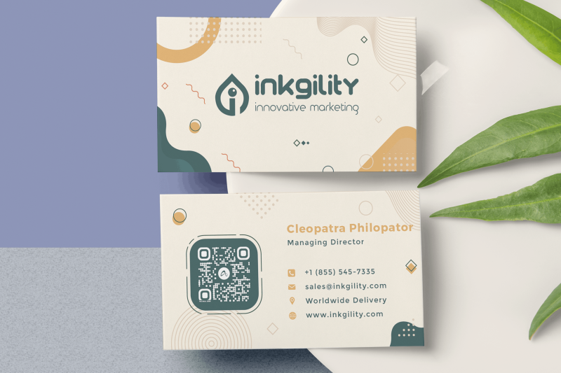Periwinkle & Foliage mockup