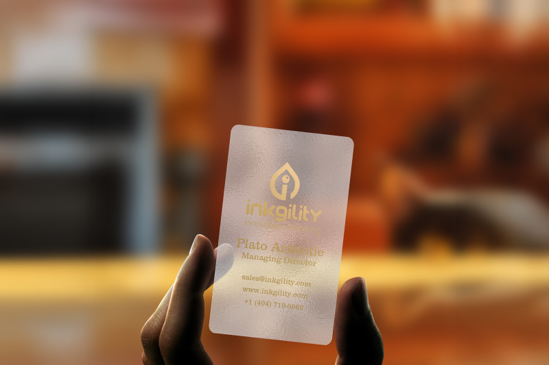 Gold Foil mockup