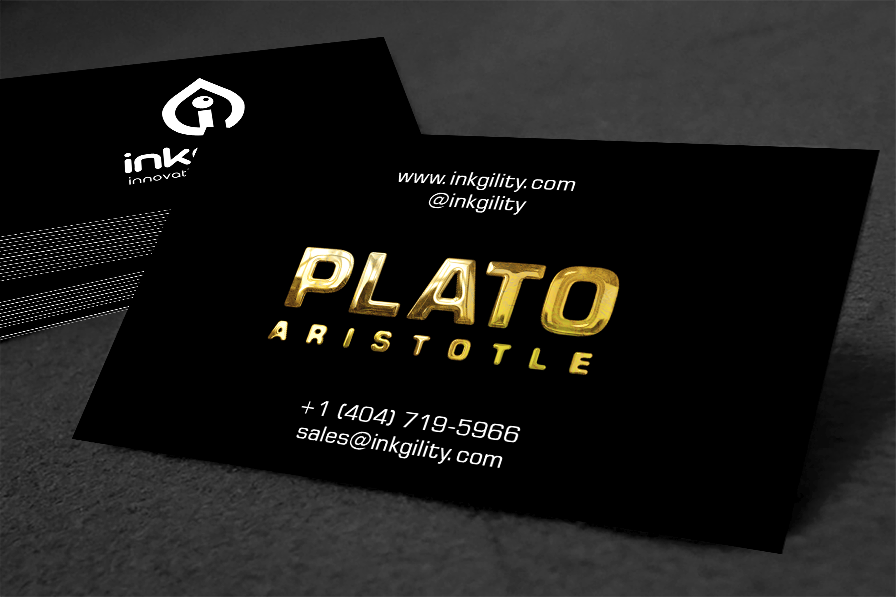 Black Gold mockup