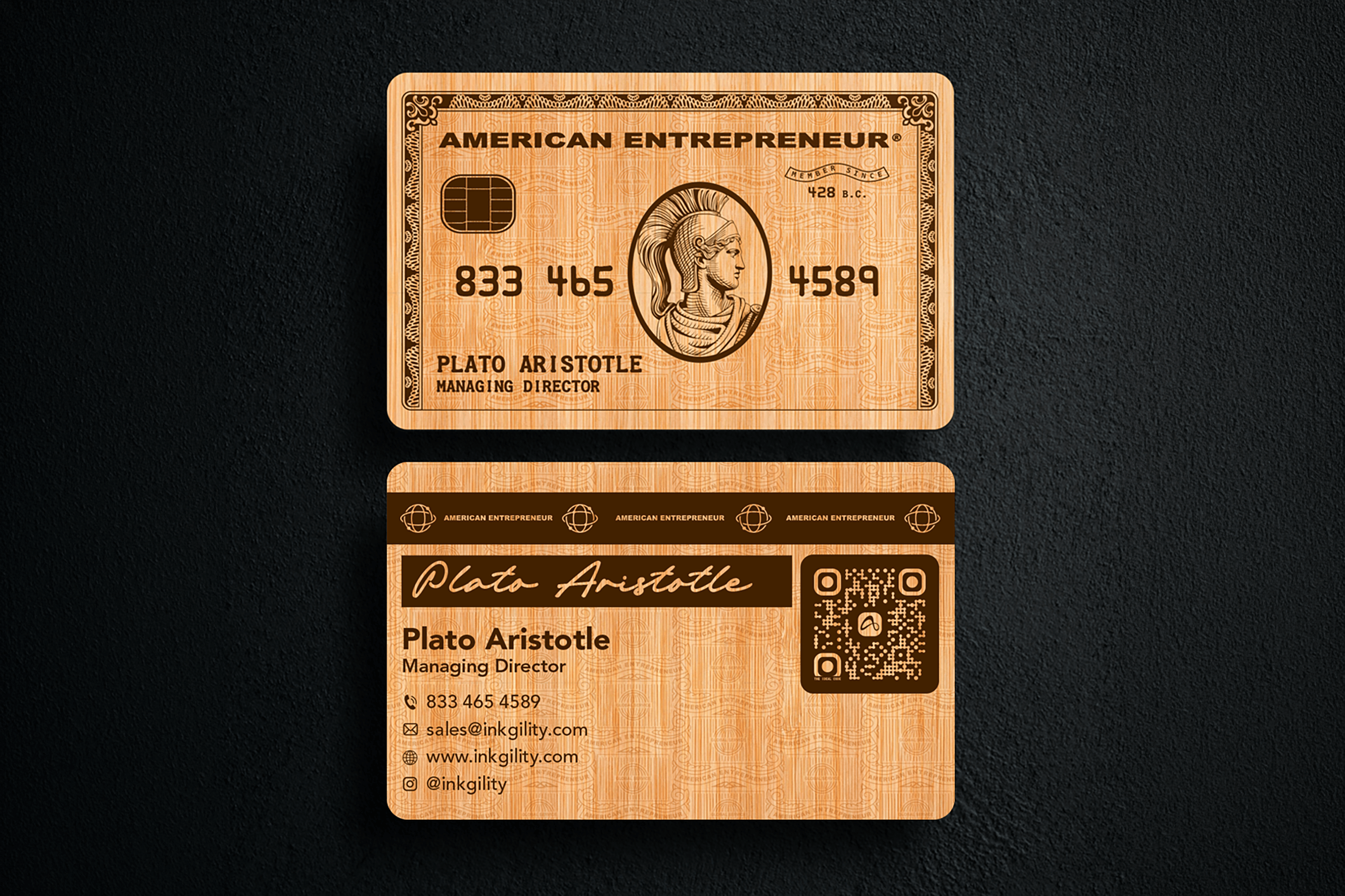 American Entrepreneur (Bamboo Edition) mockup