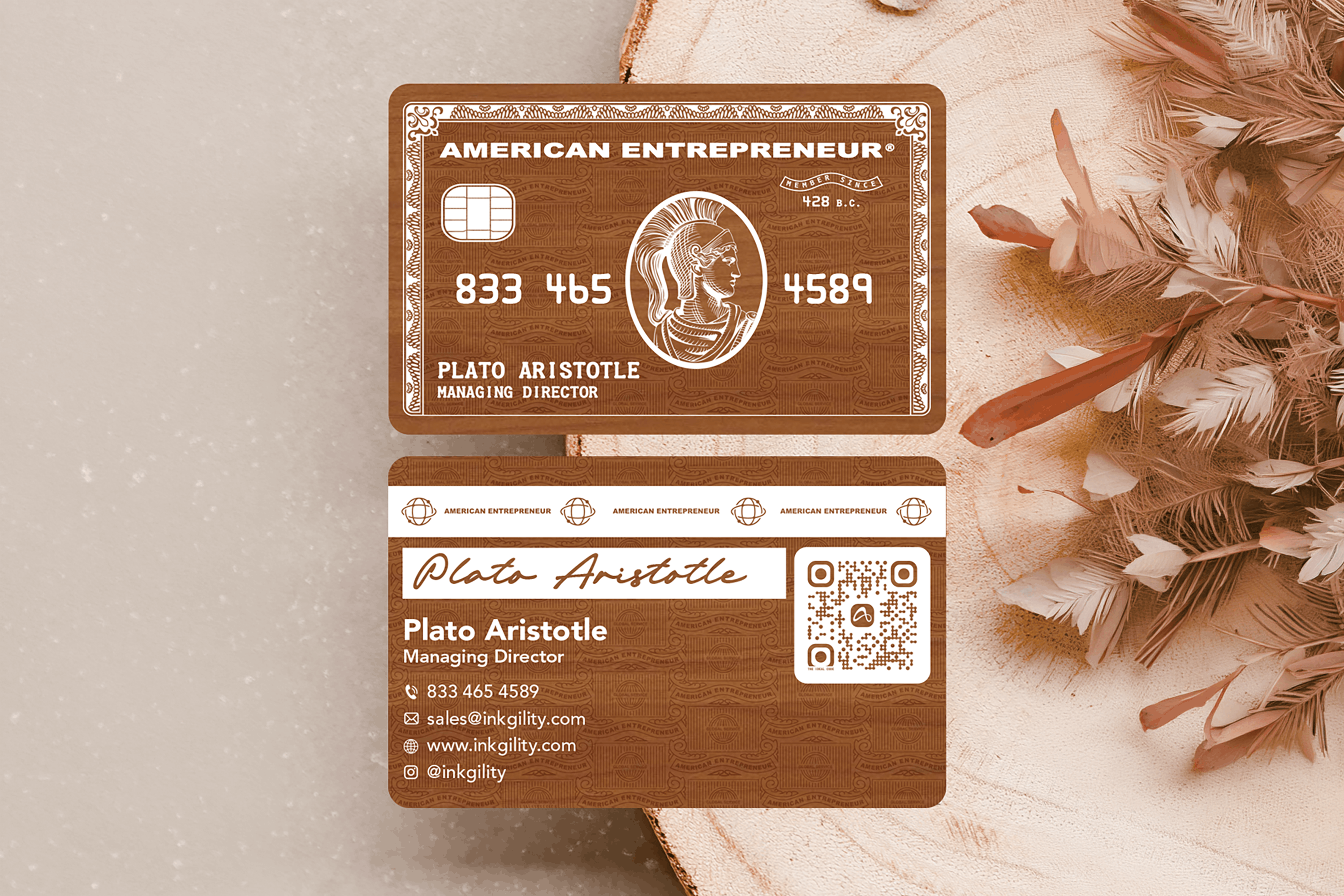 American Entrepreneur (Cherry Edition) mockup