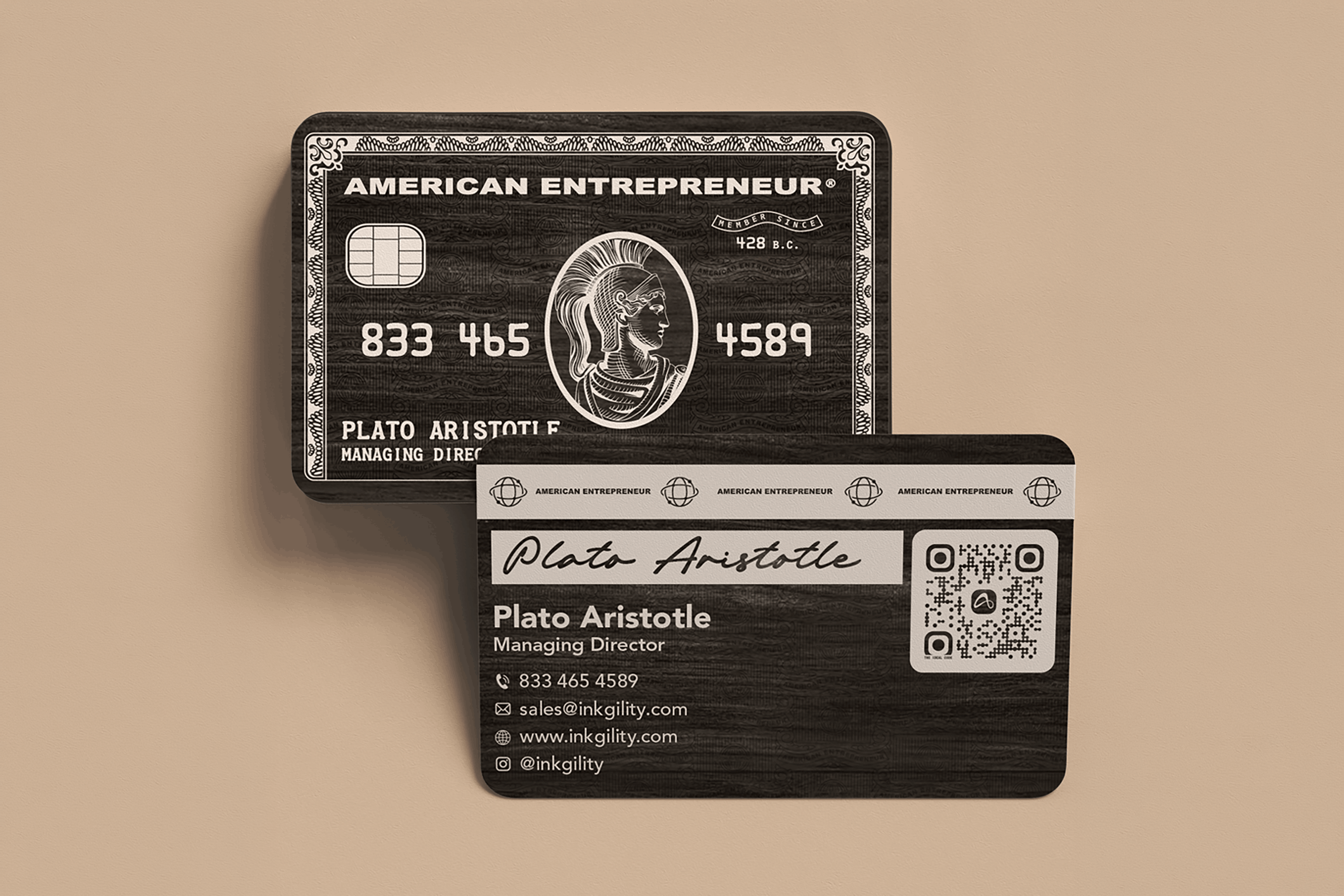 American Entrepreneur (Black Walnut Edition) mockup