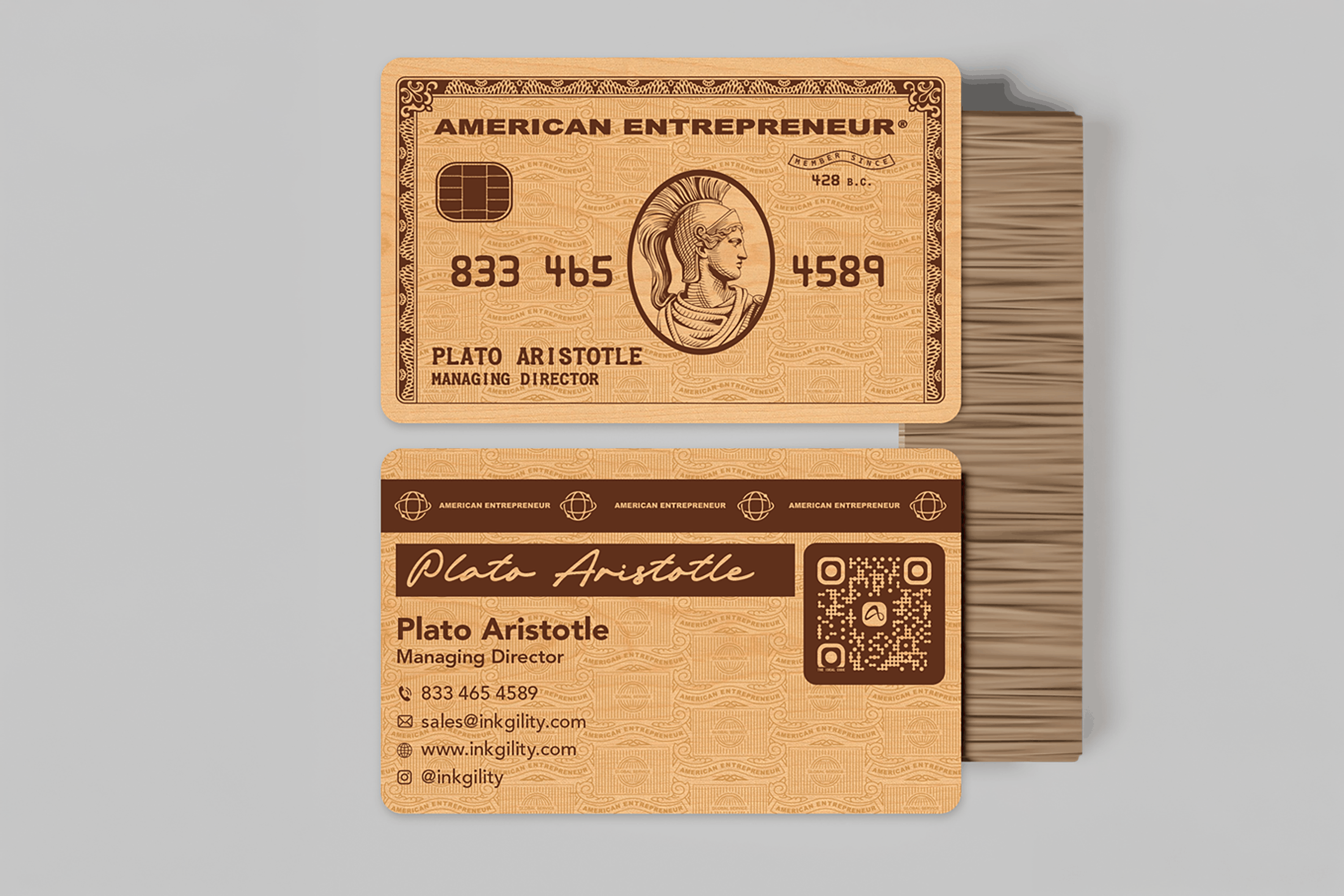 American Entrepreneur (Maple Edition) mockup