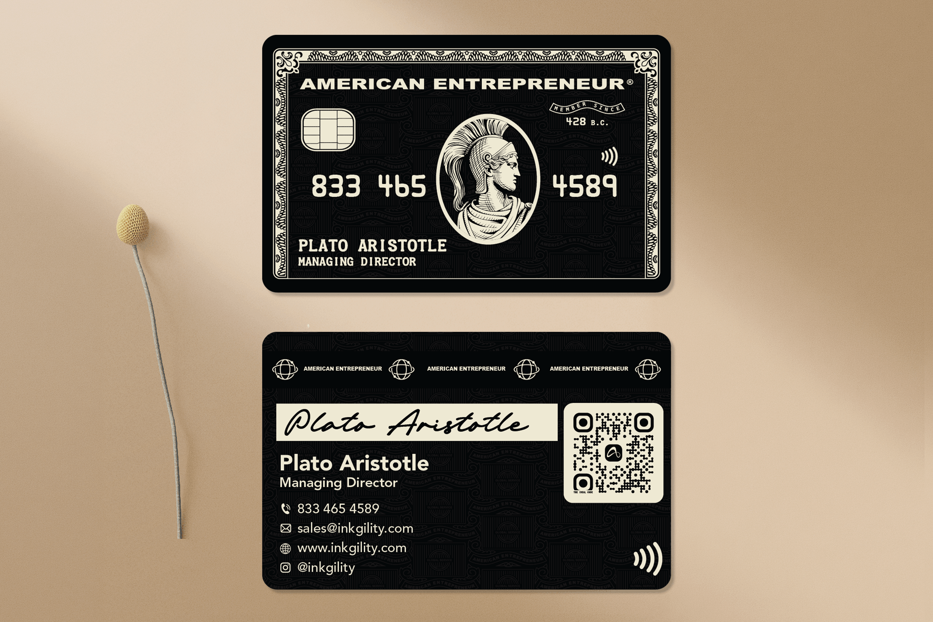 American Entrepreneur (Black Edition) mockup