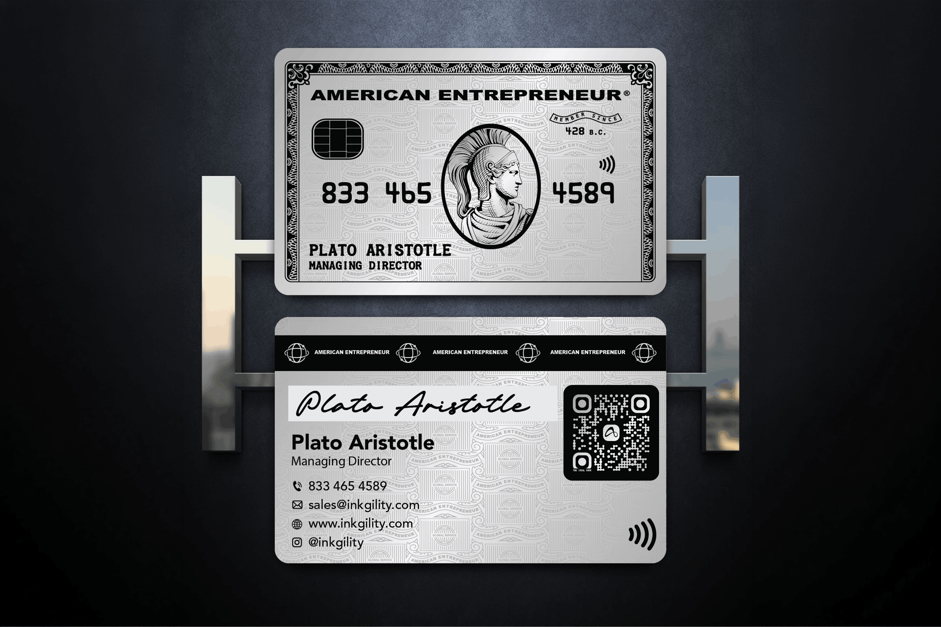 American Entrepreneur (Silver Edition) mockup