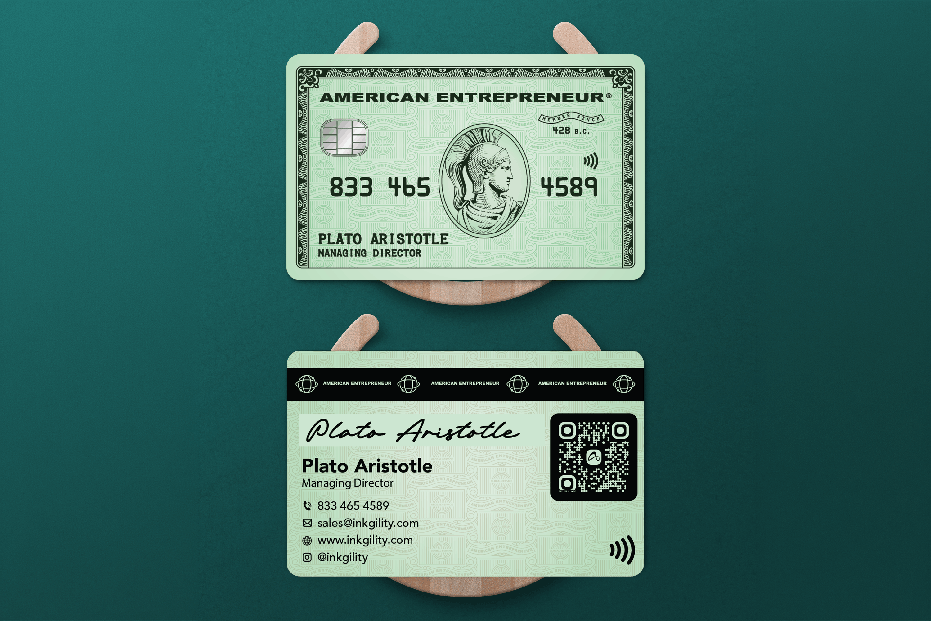 American Entrepreneur (Green Edition) mockup