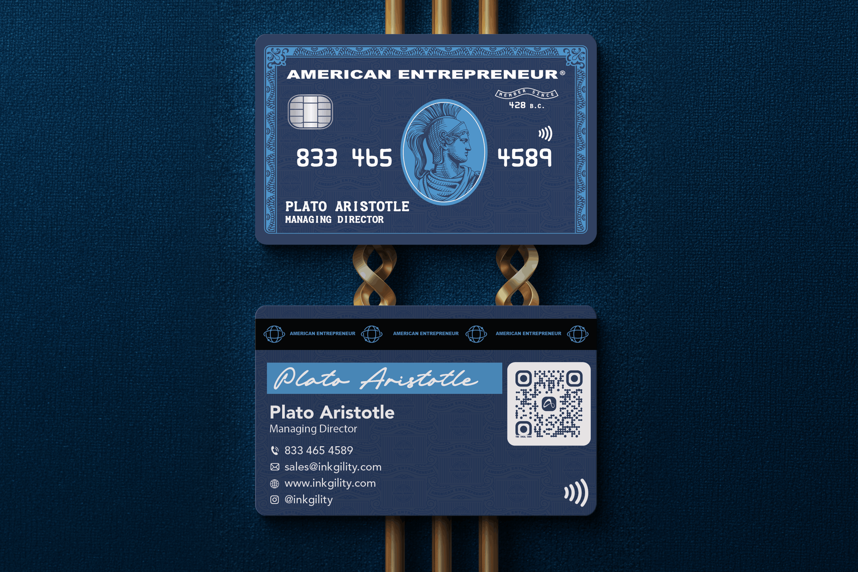 American Entrepreneur (Blue Edition) mockup