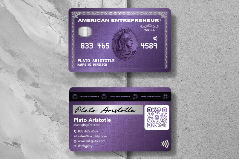 American Entrepreneur (Purple Edition) mockup