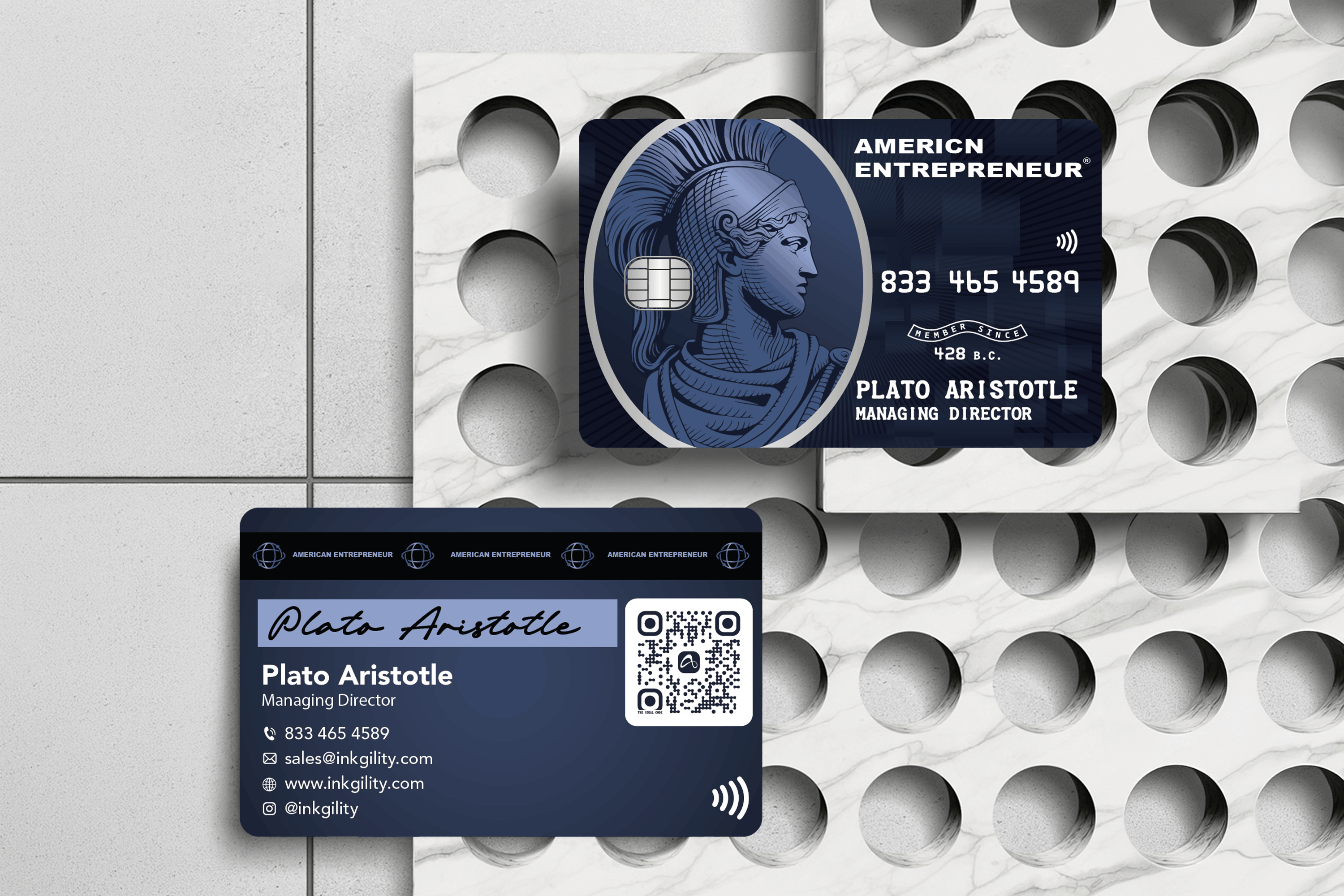 American Entrepreneur (Mid Night Blue Edition) mockup