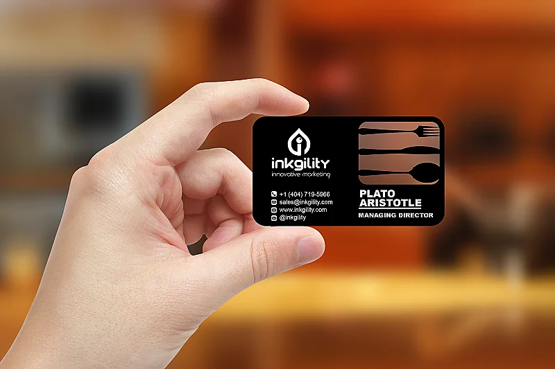 Dine Black mockup