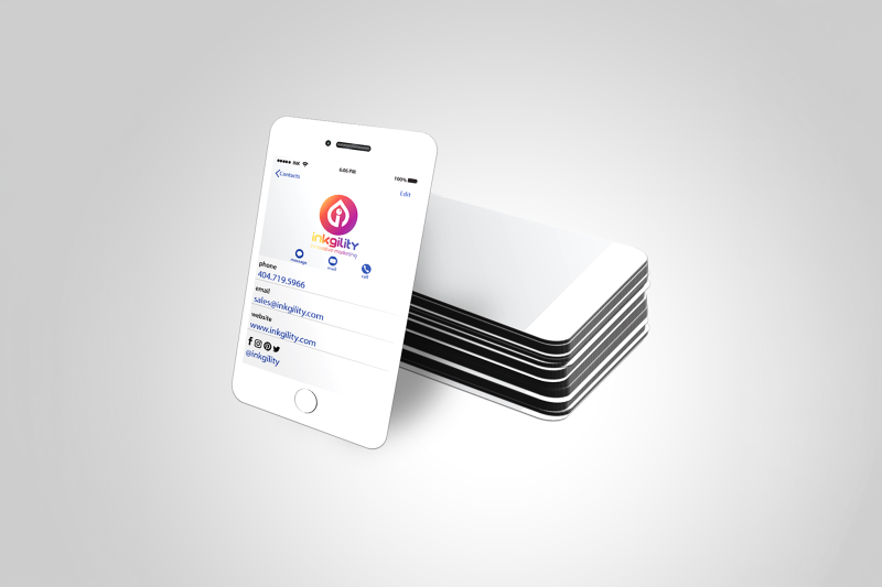 White iPhone mockup