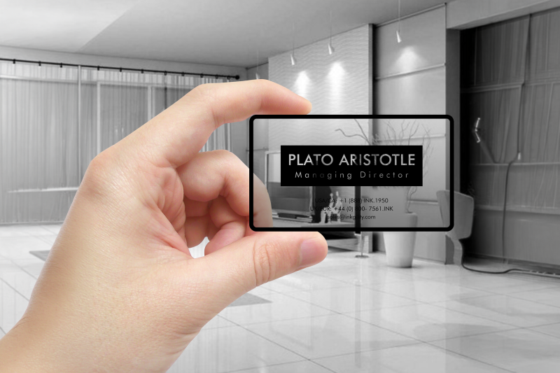 Black Window Dressing mockup
