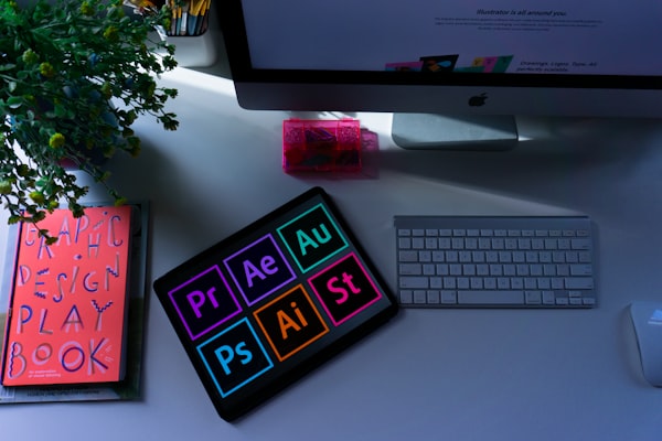 Motion graphics animation workspace